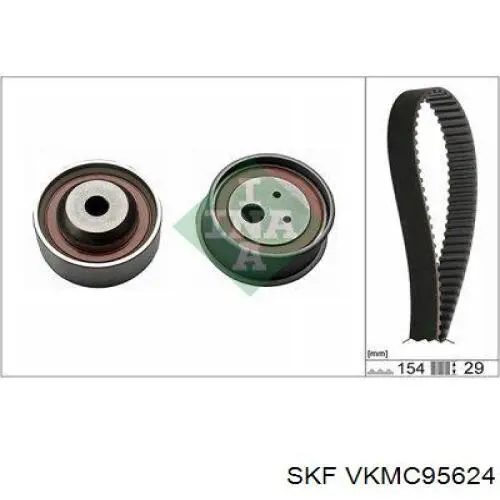 VKMC95624 SKF kit correa de distribución