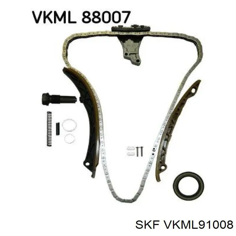 Kit de cadena de distribución VKML91008 SKF