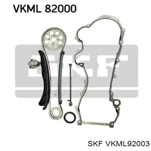 Kit de cadena de distribución VKML92003 SKF