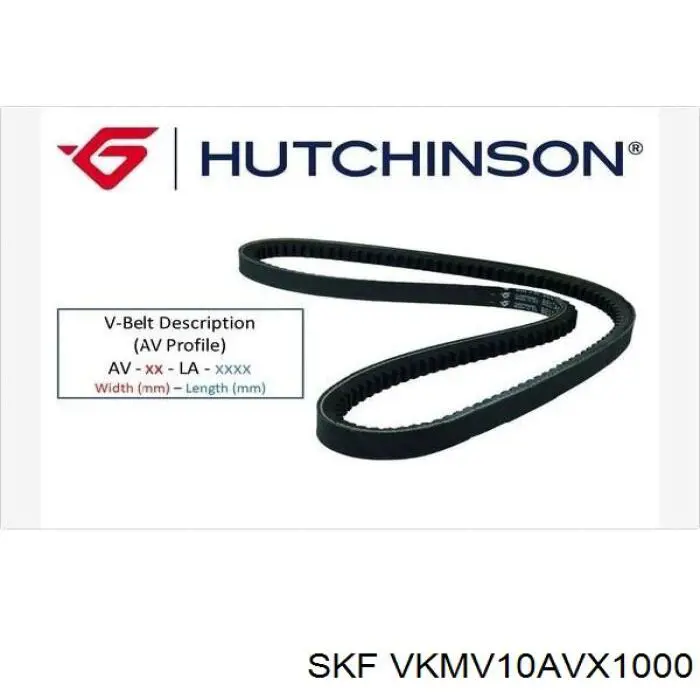 Comprar VKMV10AVX1000 SKF Correa trapezoidal