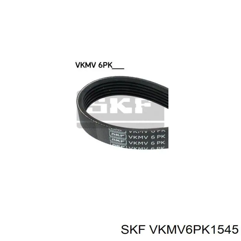 VKMV 6PK1545 SKF correa trapezoidal