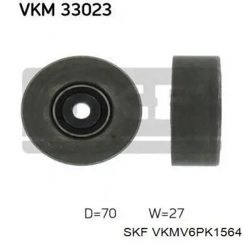 Correa de transmisión trapezoidal SKF VKMV6PK1564 precio, desde 16,48 EUR