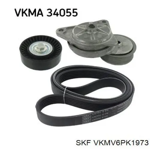 VKMV6PK1973 SKF correa trapezoidal