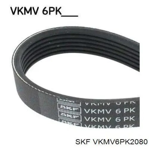 VKMV6PK2080 SKF correa trapezoidal