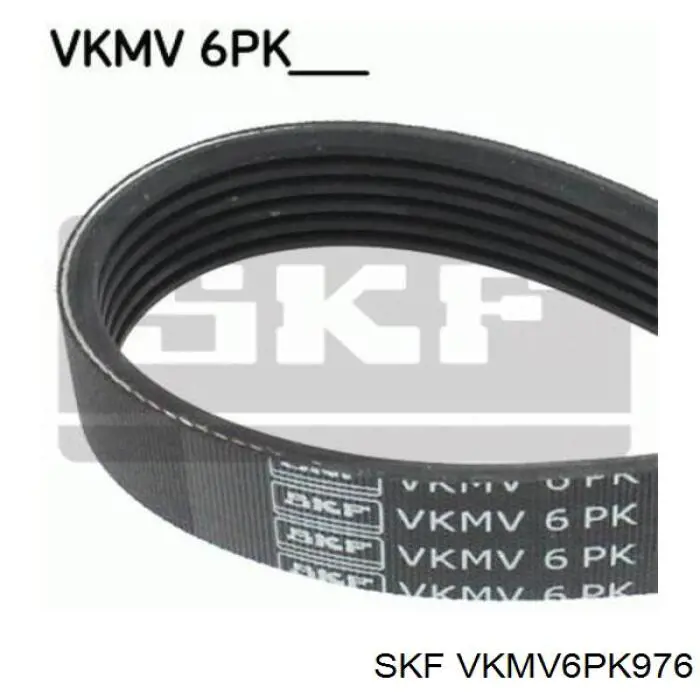 Correa de transmisión trapezoidal SKF VKMV6PK976 precio, desde 16,06 EUR