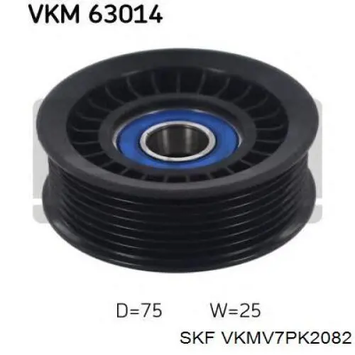 VKMV7PK2082 SKF correa trapezoidal