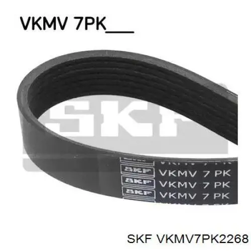 VKMV7PK2268 SKF correa trapezoidal