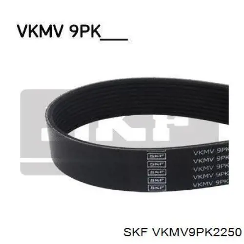 Correa de transmisión trapezoidal SKF VKMV9PK2250 precio, desde 44,67 EUR