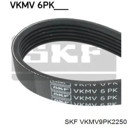 Correa accesorios Bando 9PK2250