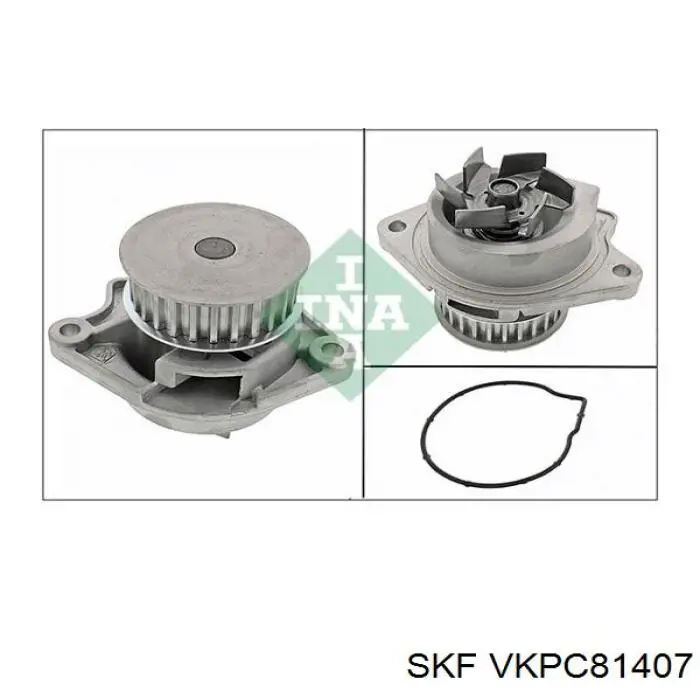 Bomba de agua VKPC81407 SKF