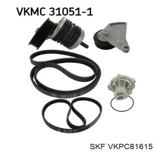 VKPC81615 SKF bomba de agua
