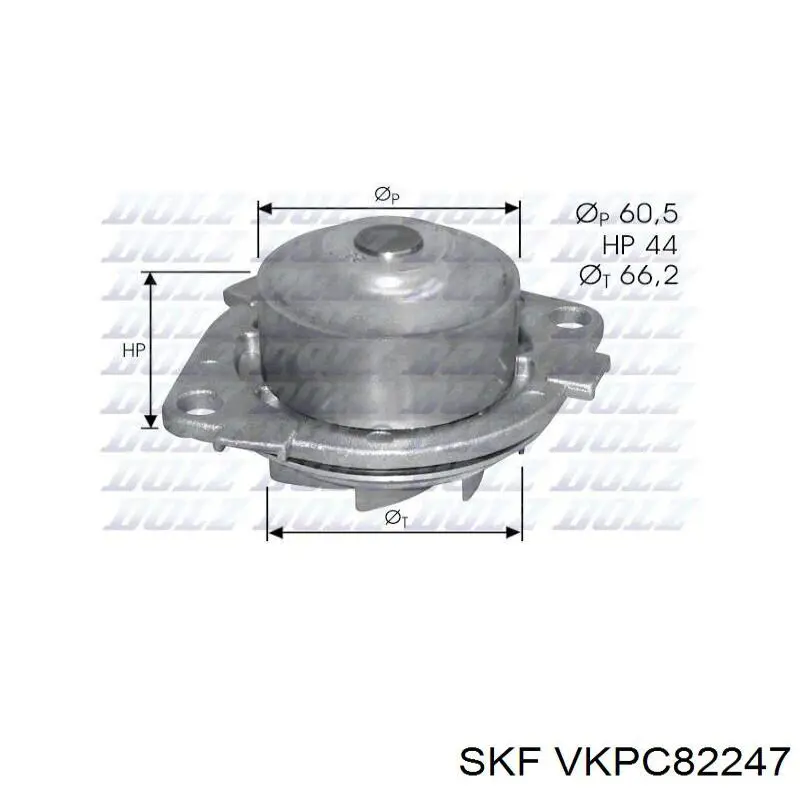 VKPC82247 SKF bomba de agua