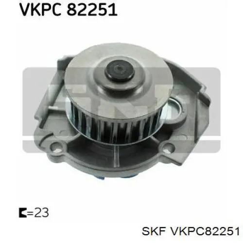 VKPC82251 SKF bomba de agua