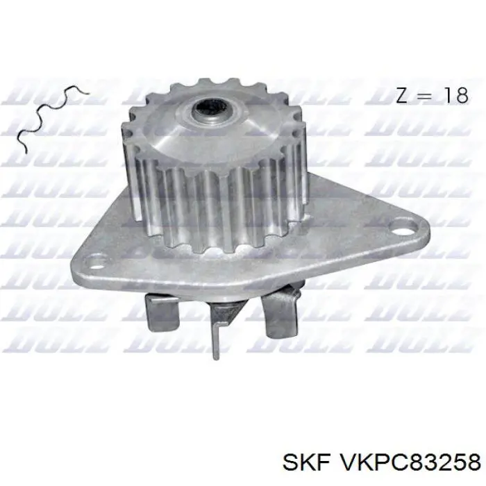 VKPC83258 SKF bomba de agua