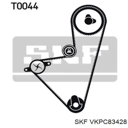 VKPC83428 SKF bomba de agua