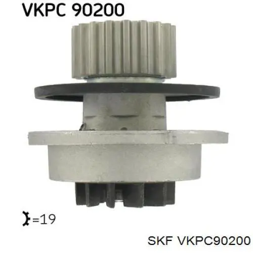 VKPC 90200 SKF bomba de agua