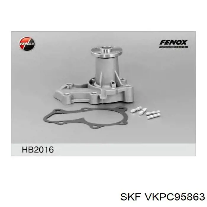 Comprar VKPC95863 SKF Bomba de agua para motor