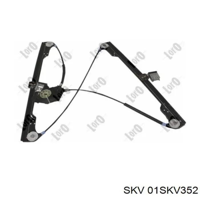 01SKV352 SKV Mecanismo levanta, puerta delantera derecha