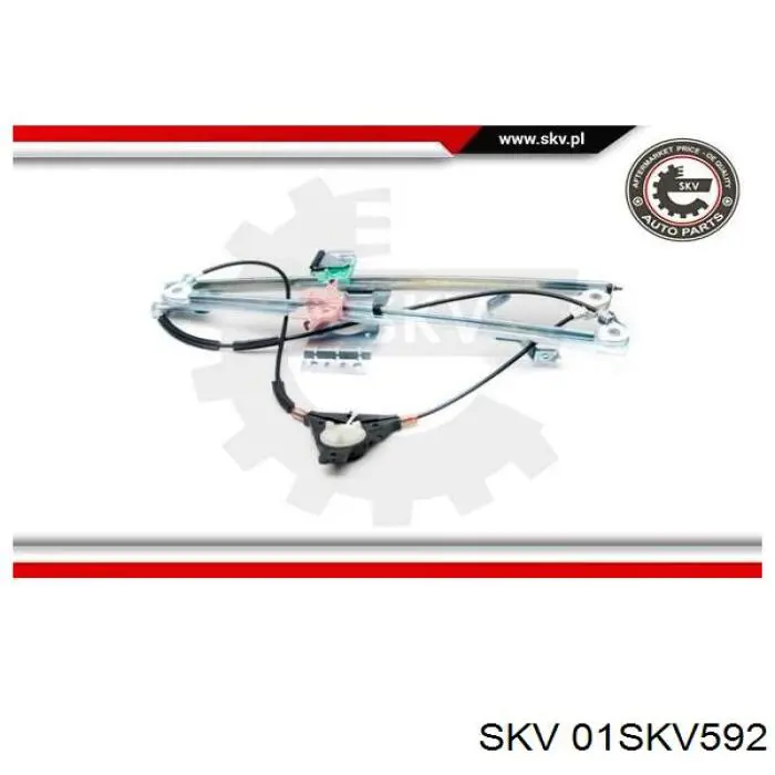 Mecanismo de elevalunas, puerta delantera derecha Peugeot Expert VF