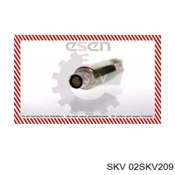 02SKV209 SKV elemento de turbina de bomba de combustible