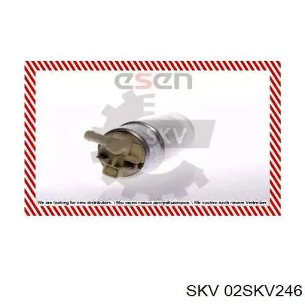 02SKV246 SKV elemento de turbina de bomba de combustible