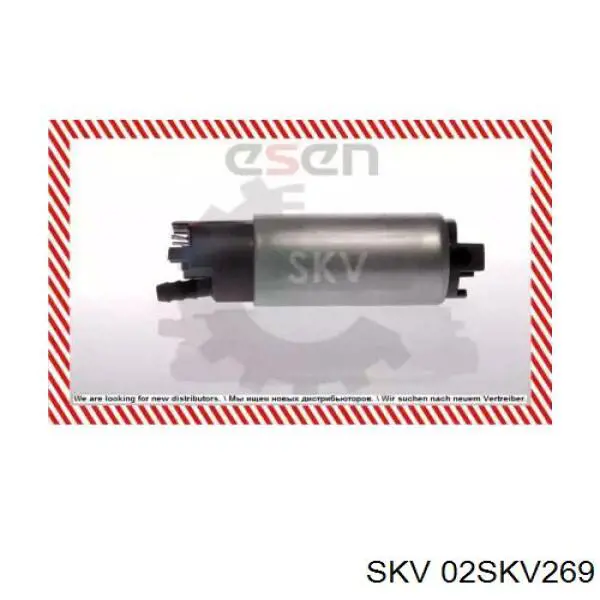 02SKV269 SKV elemento de turbina de bomba de combustible