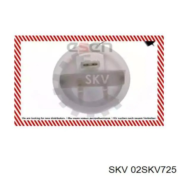 02SKV725 SKV módulo alimentación de combustible