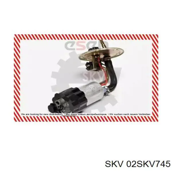 02SKV745 SKV bomba de combustible eléctrica sumergible