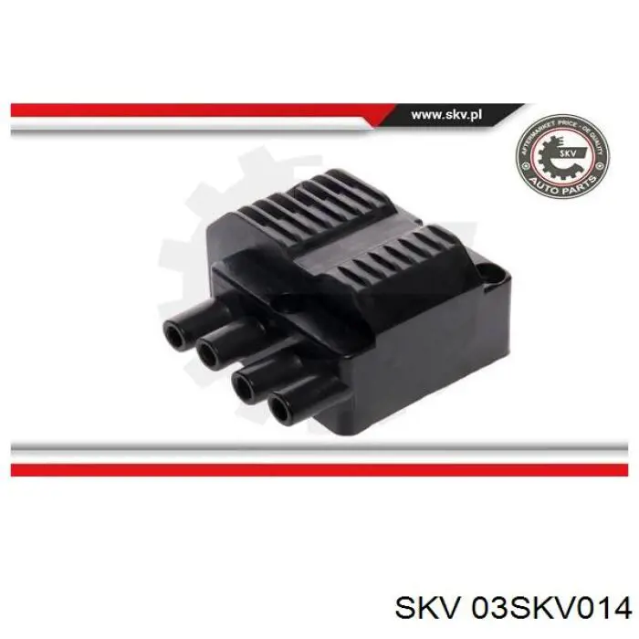 Bobina de encendido Opel Corsa 73, 78, 79