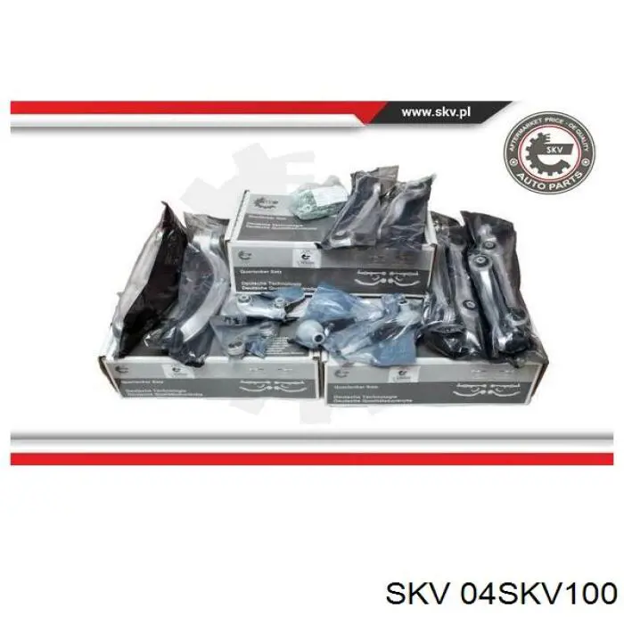 04SKV100 SKV kit de brazo de suspension delantera