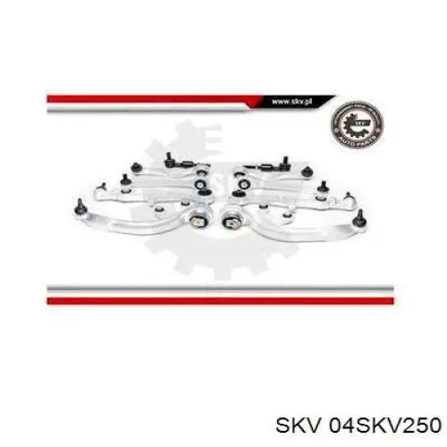 04SKV250 SKV Kit de brazo de suspensión delantera