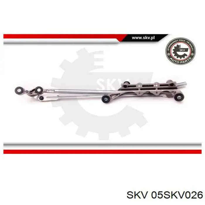 Trapezio del limpiaparabrisas SKV 05SKV026 precio, desde 93,59 EUR
