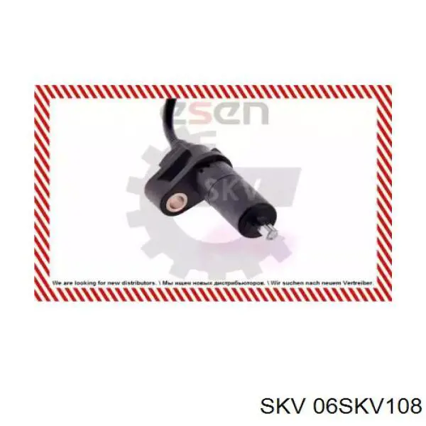 06SKV108 SKV sensor abs trasero izquierdo