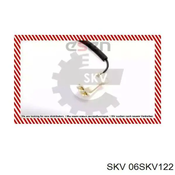 06SKV122 SKV sensor abs trasero derecho