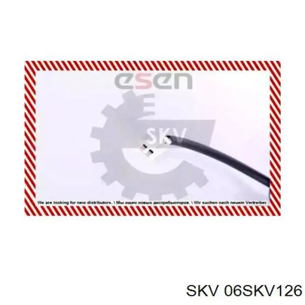 06SKV126 SKV sensor abs trasero derecho