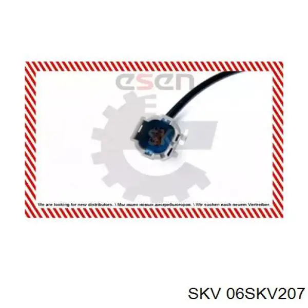 06SKV207 SKV sensor abs trasero derecho