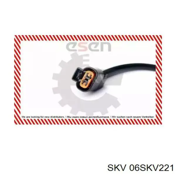 06SKV221 SKV sensor abs delantero derecho