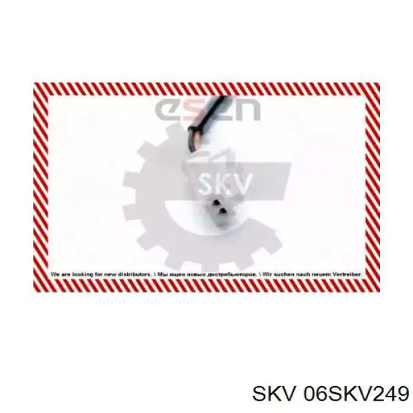 06SKV249 SKV sensor abs trasero derecho