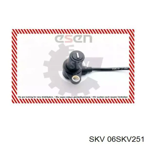 06SKV251 SKV sensor abs delantero derecho