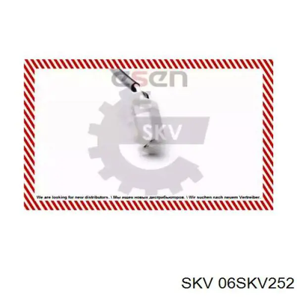 06SKV252 SKV sensor abs trasero derecho