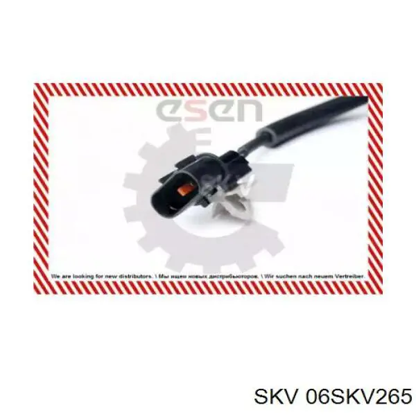 06SKV265 SKV sensor abs delantero derecho