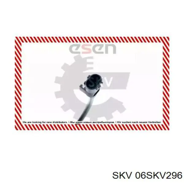 06SKV296 SKV sensor abs delantero derecho