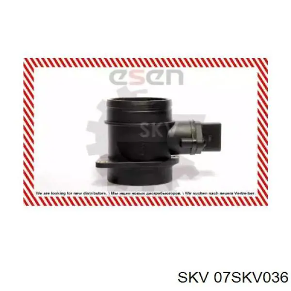 07SKV036 SKV sensor de flujo de aire/medidor de flujo (flujo de aire masibo)