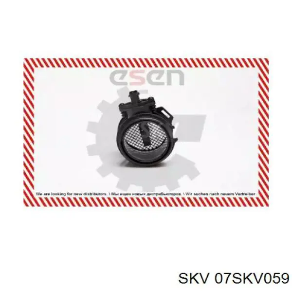 07SKV059 SKV sensor de flujo de aire/medidor de flujo (flujo de aire masibo)