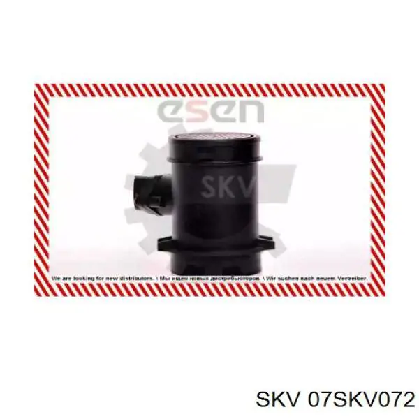 07SKV072 SKV sensor de flujo de aire/medidor de flujo (flujo de aire masibo)