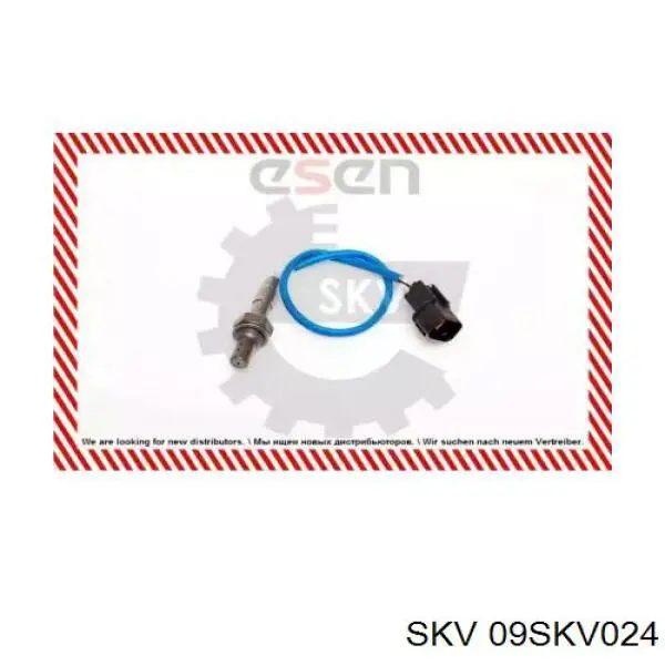 09SKV024 SKV sonda lambda sensor de oxigeno para catalizador