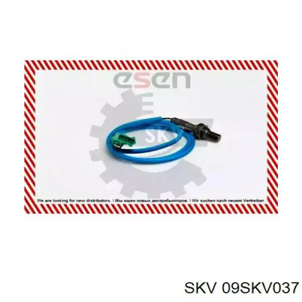 09SKV037 SKV sonda lambda sensor de oxigeno post catalizador