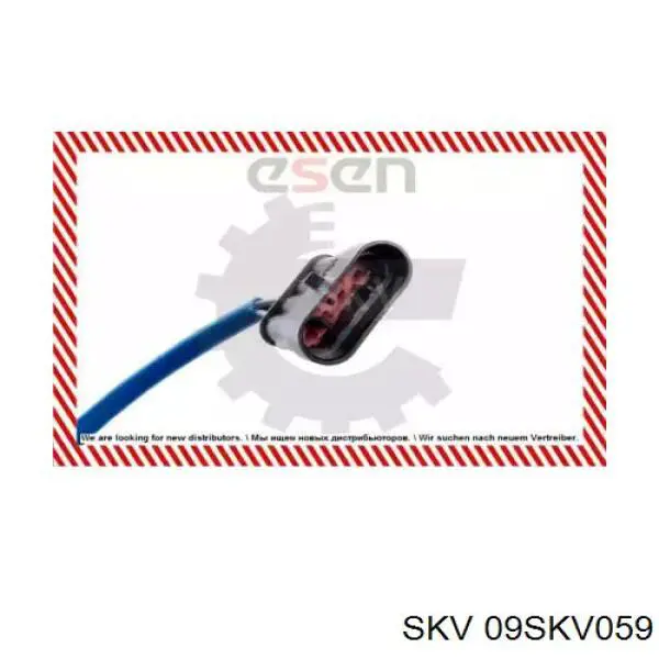 09SKV059 SKV sonda lambda sensor de oxigeno post catalizador