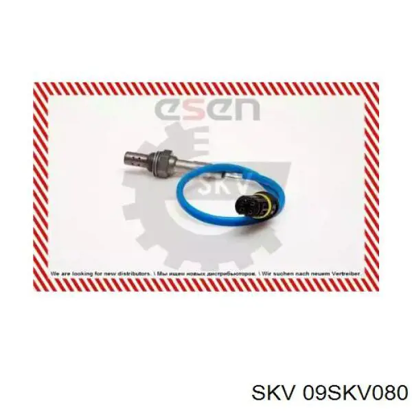 09SKV080 SKV sonda lambda sensor de oxigeno para catalizador