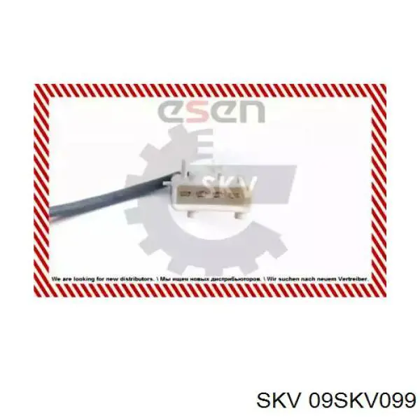 09SKV099 SKV sonda lambda sensor de oxigeno post catalizador